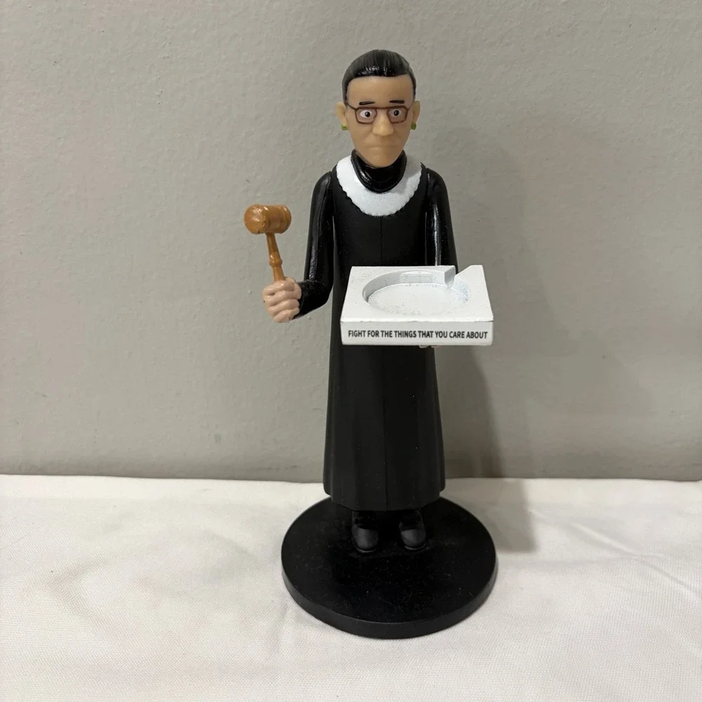 Ruth Bader Ginsburg (RBG) Smart Watch Charging Station Stand With Gavel 6.5